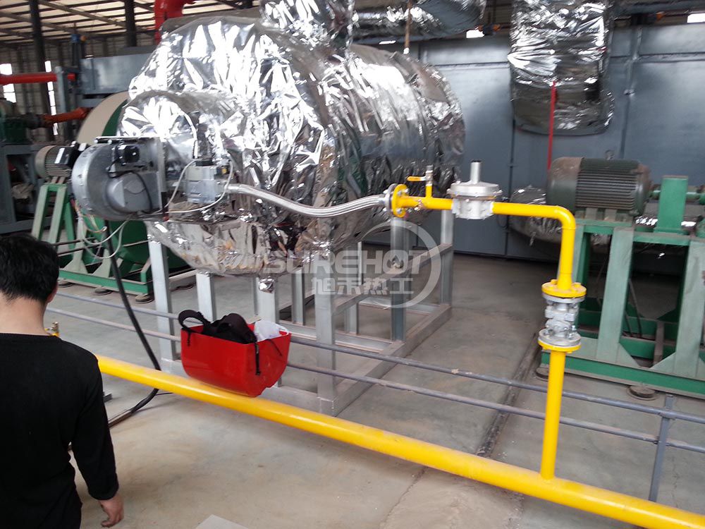 石家莊和力巖棉 4臺(tái)581KW巖棉固化爐用天然氣燃燒器